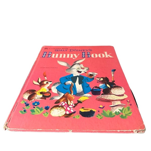 Walt Disneys Bunny Book x Golden Book Large Hardback 2nd Edition Authorized 1972 - Picture 11 of 11